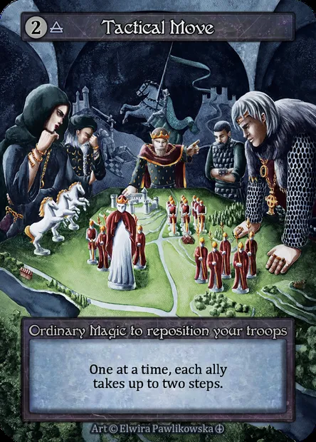 Tactical Move, carte Sorcery ATH 147 — extension Arthurian Legends