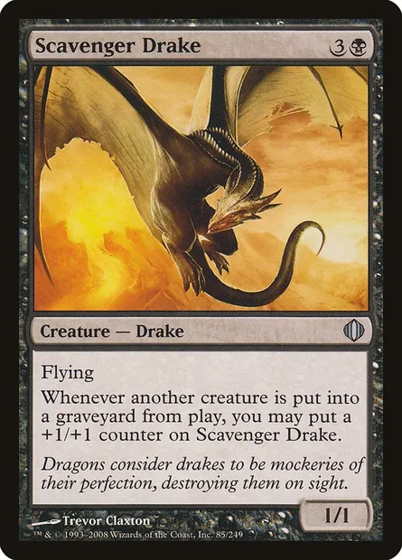 Scavenger Drake, Magic card ALA 85 — Shards of Alara set