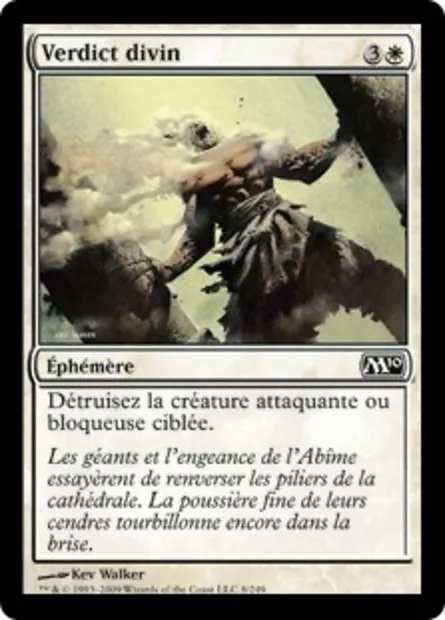 Verdict divin, carte Magic M10 8 — extension Magic 2010