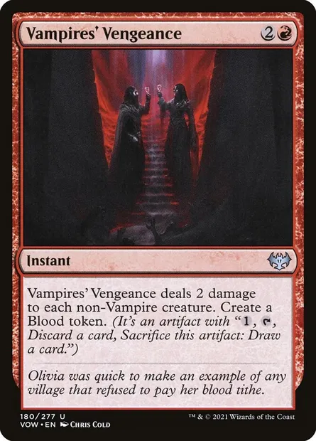 Vampires' Vengeance, Magic card VOW 180 — Innistrad: Crimson Vow set