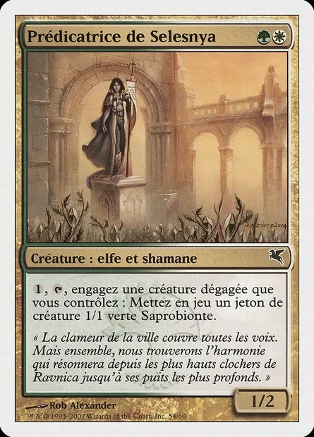 Selesnya Evangel, Magic card PSAL J54 — Salvat 2005 set