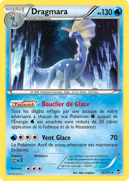 Dragmara, carte Pokémon FFI 26 — extension Poings Furieux