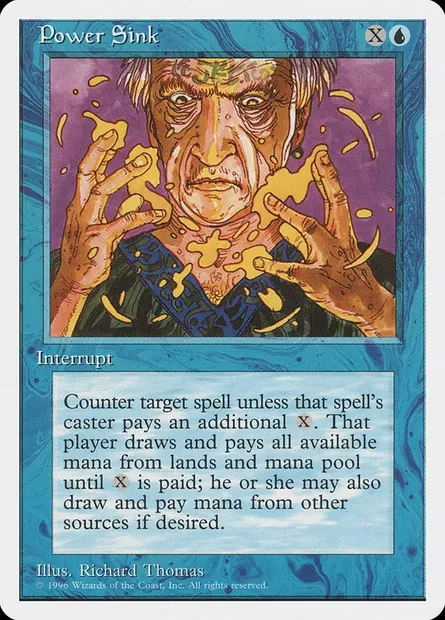 Power Sink, Magic card ITP 12 — Introductory Two-Player Set set