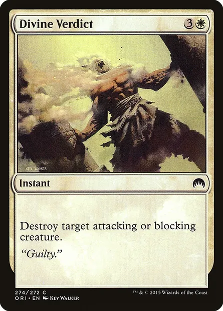 Divine Verdict, Magic card ORI 274 — Magic Origins set