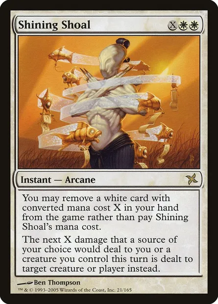 Shining Shoal, Magic card BOK 21 — Betrayers of Kamigawa set