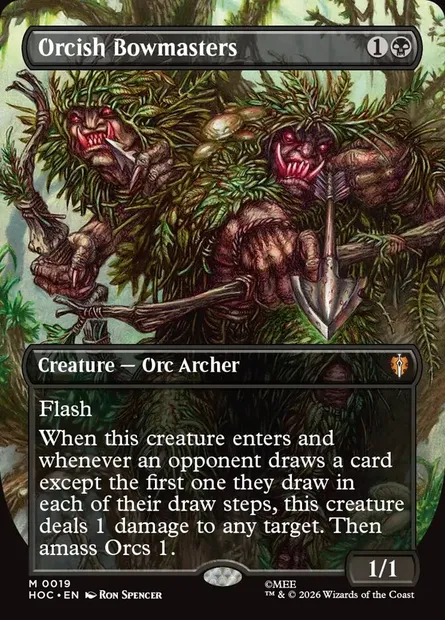 Orcish Bowmasters, Magic card HOC 19 — The Hobbit Eternal set