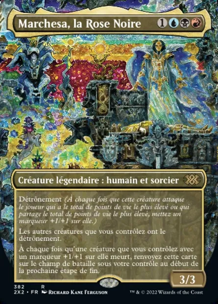 Marchesa, la Rose Noire, carte Magic 2X2 382 — extension Double Masters 2022