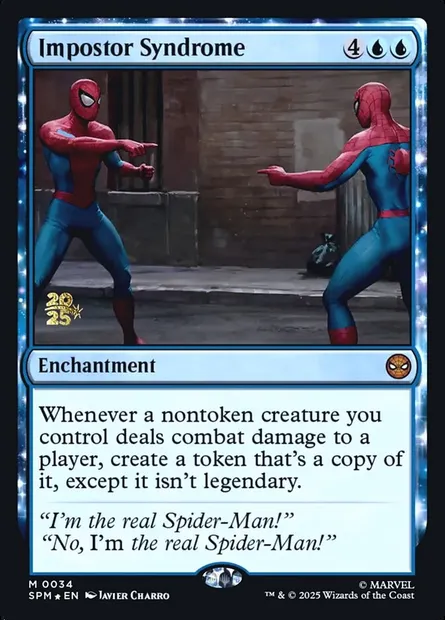 Impostor Syndrome, Magic card PSPM 34s — Marvel's Spider-Man Promos set