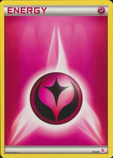 Fairy Energy, Pokémon card TK6S 012 — XY Trainer Kit: Sylveon set