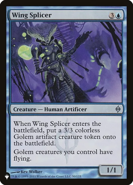 Wing Splicer, Magic card PLST NPH-50 — The List set
