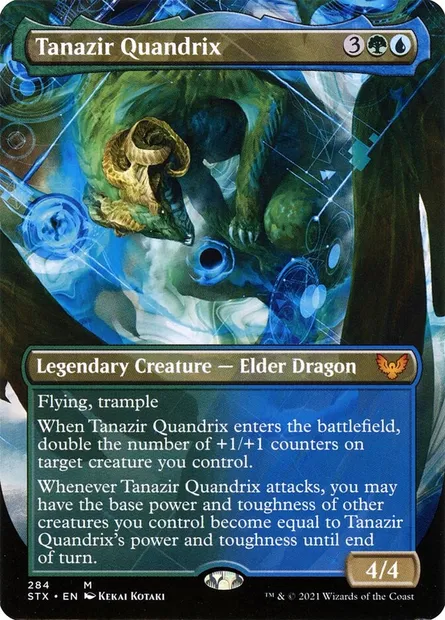 Tanazir Quandrix, Magic card STX 284 — Strixhaven: School of Mages set