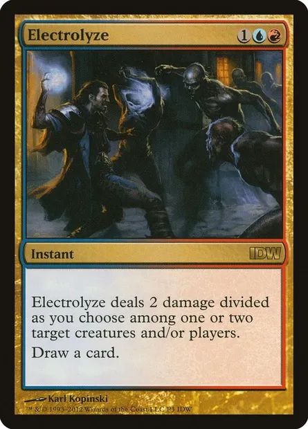 Électrolyse, carte Magic PIDW 3 — extension IDW Comics Inserts