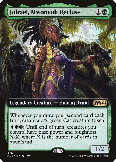 Jolrael, Mwonvuli Recluse, Magic card M21 376 — Core Set 2021 set