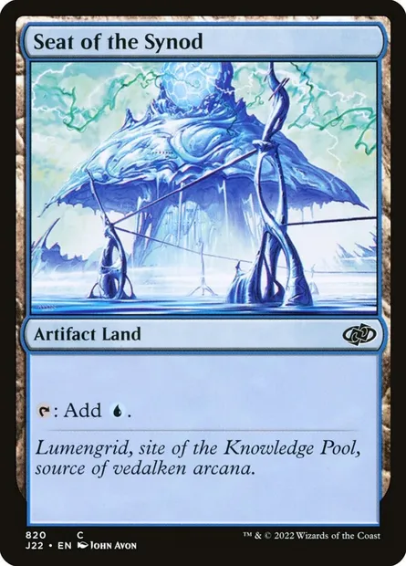 Seat of the Synod, Magic card J22 820 — Jumpstart 2022 set