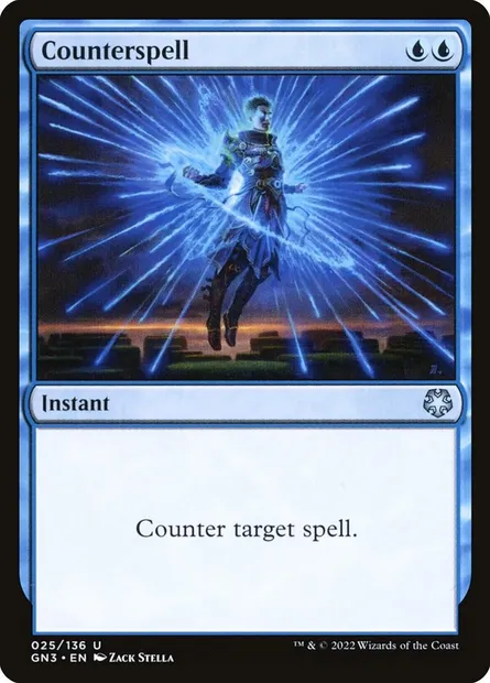 Counterspell, Magic card GN3 25 — Game Night: Free-for-All set