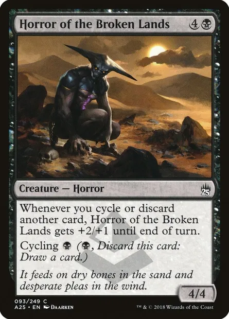 Horror of the Broken Lands, Magic card A25 93 — Masters 25 set