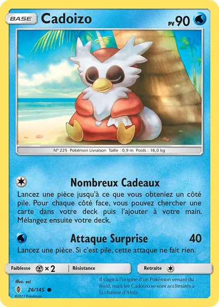 Cadoizo, carte Pokémon GRI 26 — extension Gardiens Ascendants