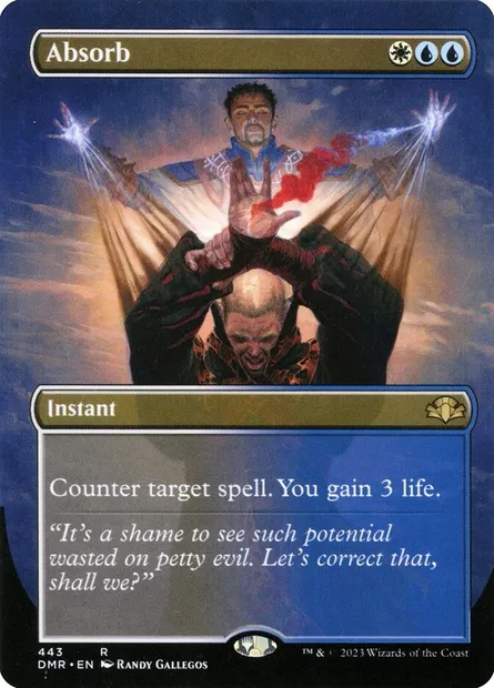 Absorb, Magic card DMR 443 — Dominaria Remastered set