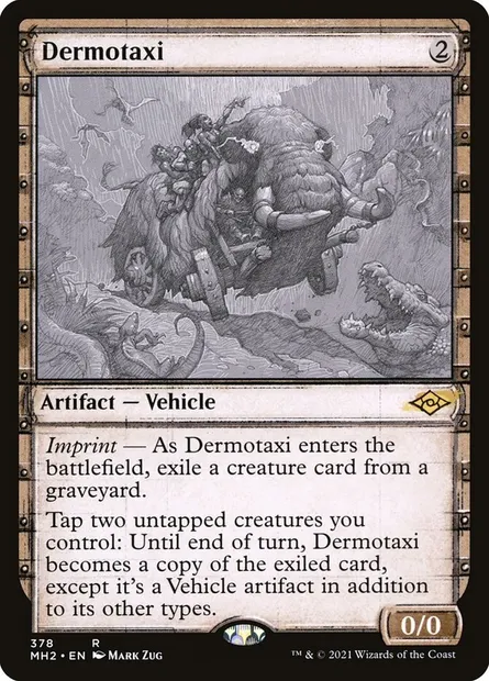 Dermotaxi, Magic card MH2 378 — Modern Horizons 2 set
