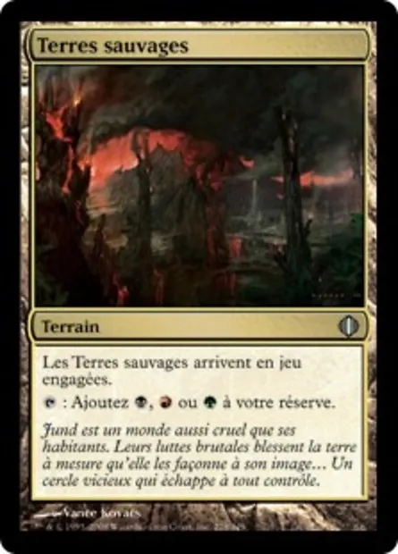 Terres sauvages, carte Magic ALA 228 — extension Les éclats d'Alara