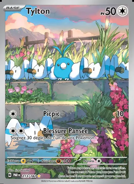 Tylton, carte Pokémon PAR 213 — extension Faille Paradoxe