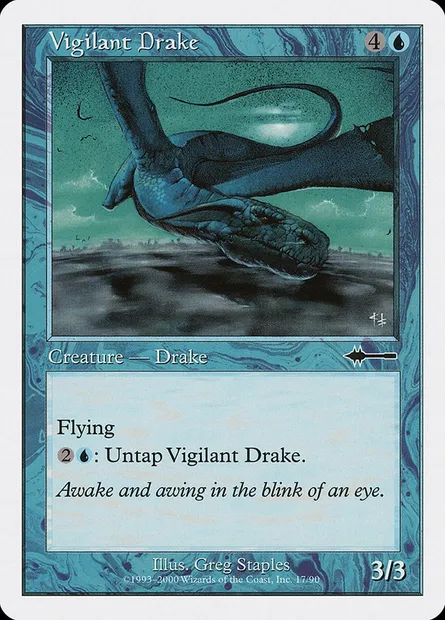 Vigilant Drake, Magic card BTD 17 — Beatdown Box Set set