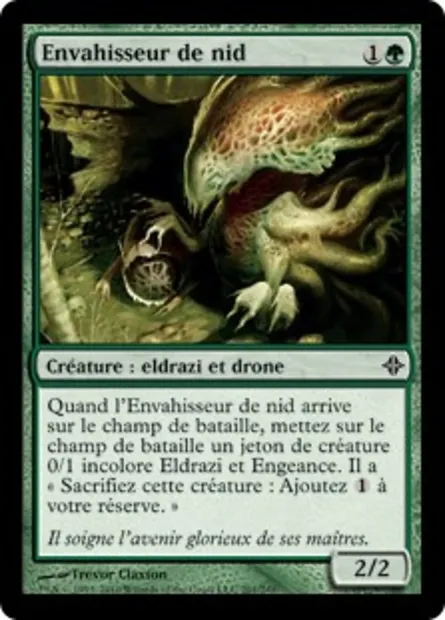 Envahisseur de nid, carte Magic ROE 201 — extension L'ascension des Eldrazi