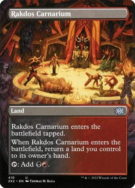 Rakdos Carnarium, Magic card 2X2 410 — Double Masters 2022 set