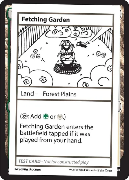 Fetching Garden, carte Magic MB2 611 — extension Mystery Booster 2