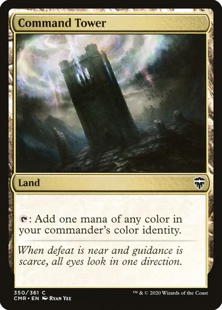 Command Tower, Magic card CMR 350 — Commander Legends set