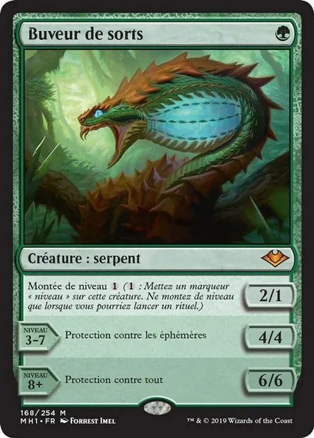 Buveur de sorts, carte Magic MH1 168 — extension Horizons du Modern