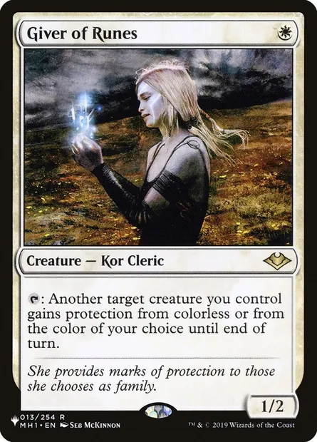 Donneuse de runes, carte Magic PLST MH1-13 — extension The List