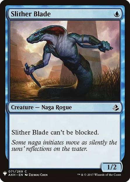 Slither Blade, Magic card PLST AKH-71 — The List set
