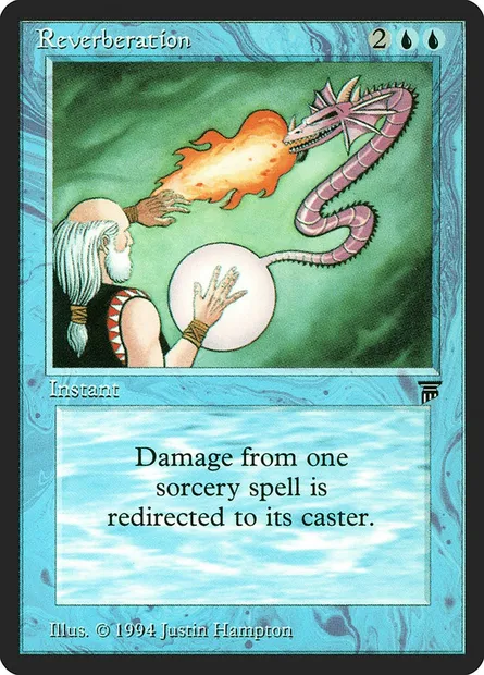 Reverberation, carte Magic LEG 74 — extension Legends