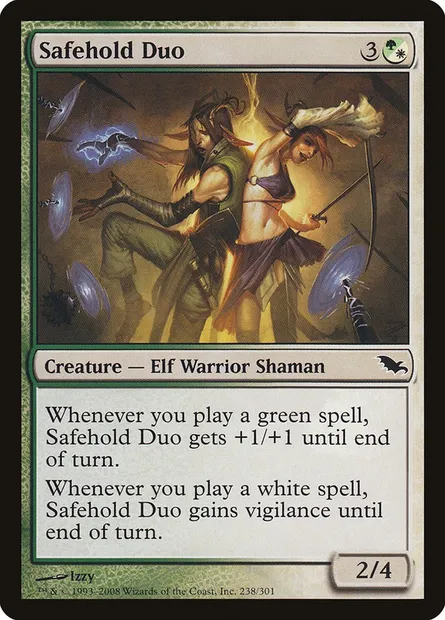 Safehold Duo, Magic card SHM 238 — Shadowmoor set