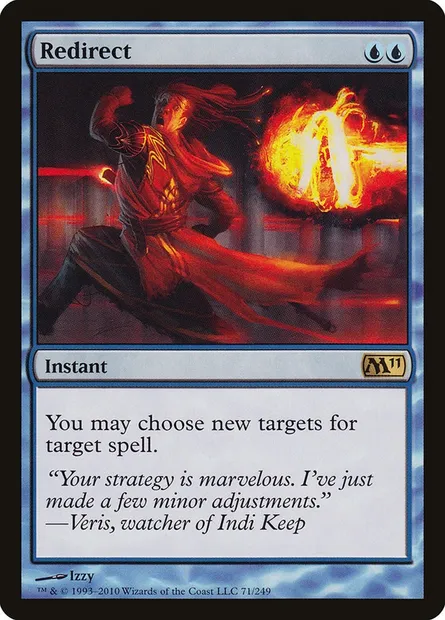 Redirect, Magic card M11 71 — Magic 2011 set