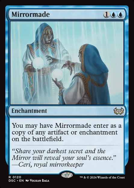 Mirrormade, Magic card DSC 120 — Duskmourn: House of Horror Commander set