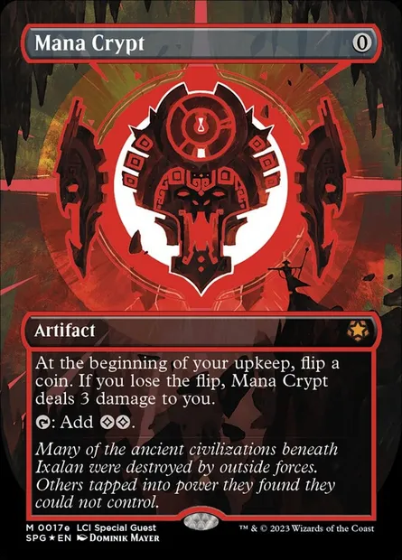 Crypte de mana, carte Magic SPG 17e — extension Special Guests