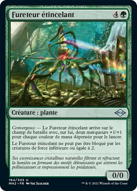 Fureteur étincelant, carte Magic MH2 164 — extension Horizons du Modern 2