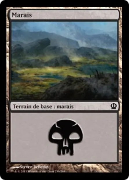 Marais, carte Magic THS 239 — extension Theros
