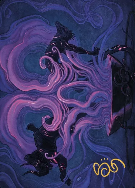 Macabre Reconstruction // Macabre Reconstruction, Magic card AMKM 9 — Murders at Karlov Manor Art Series set