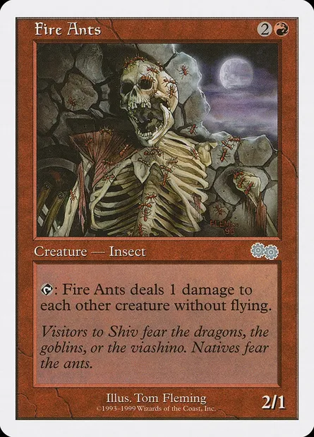 Fire Ants, Magic card BRB 27 — Battle Royale Box Set set