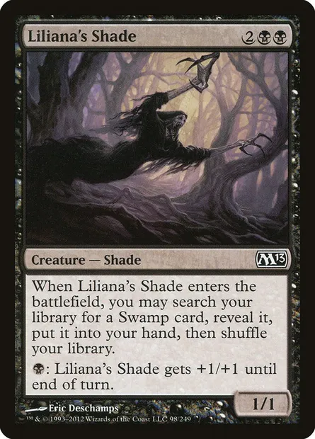 Liliana's Shade, Magic card M13 98 — Magic 2013 set