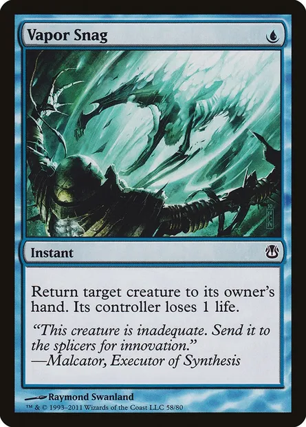 Vapor Snag, Magic card DDH 58 — Duel Decks: Ajani vs. Nicol Bolas set