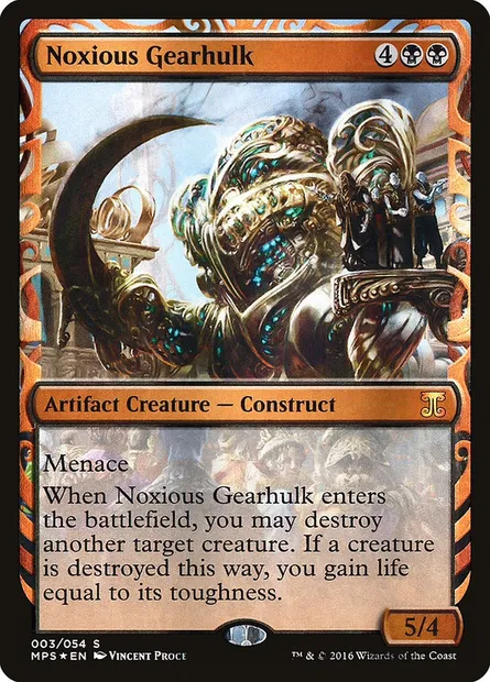 Noxious Gearhulk, Magic card MPS 3 — Kaladesh Inventions set