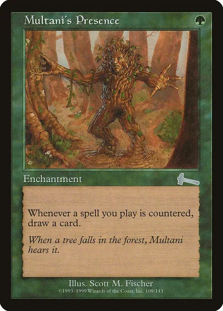 Multani's Presence, Magic card ULG 109 — Urza's Legacy set