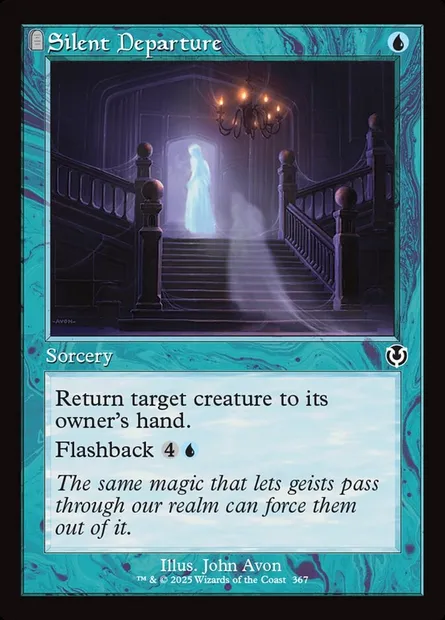 Silent Departure, Magic card INR 367 — Innistrad Remastered set