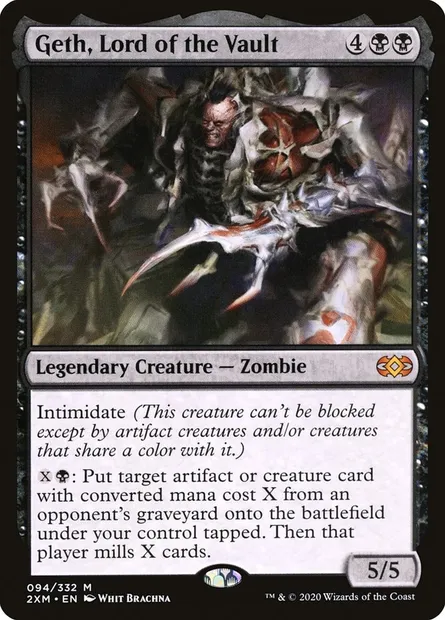 Geth, Lord of the Vault, Magic card 2XM 94 — Double Masters set