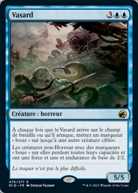 Vasard, carte Magic MID 76 — extension Innistrad : chasse de minuit