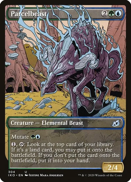 Bubale de parcelle, carte Magic IKO 304 — extension Ikoria: Lair of Behemoths